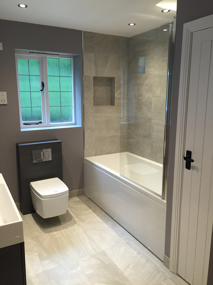 Bathroom installation in Sevenoaks | VS Homes gallery image 1